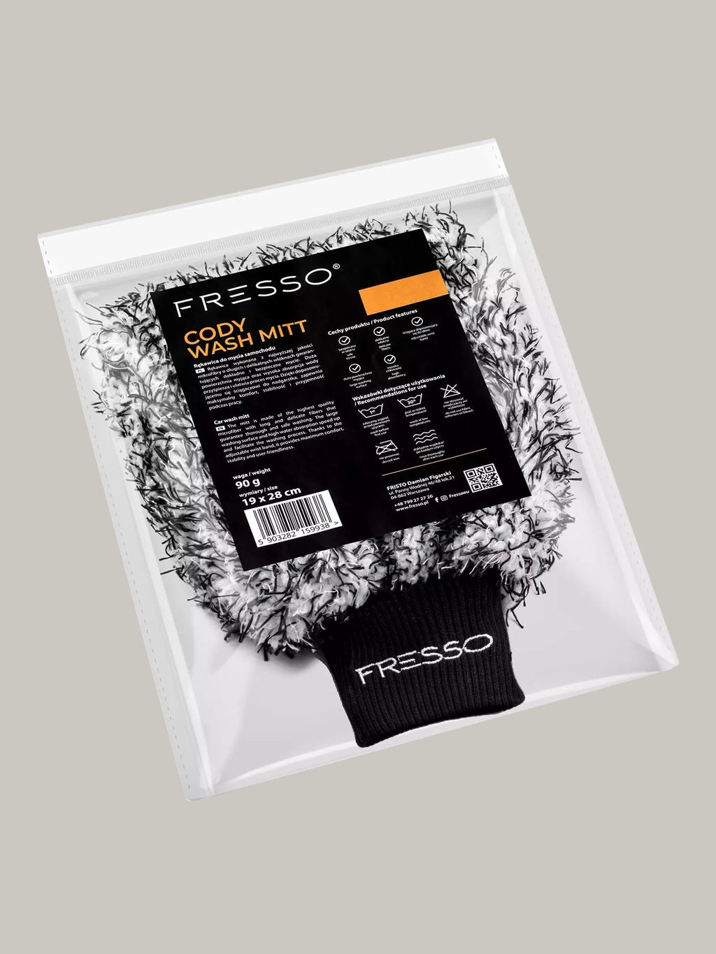 FRESSO - Cody Wash Mitt handschoen