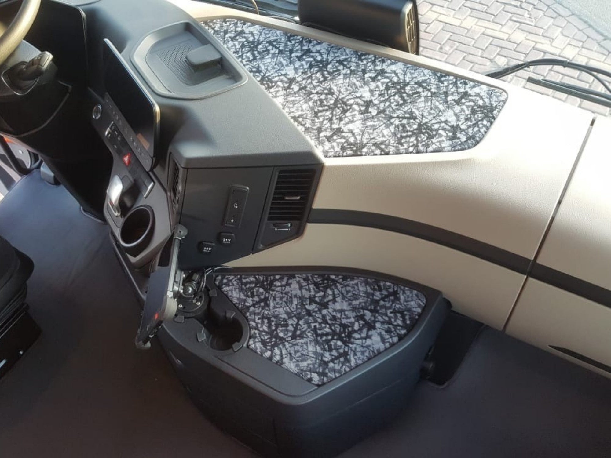 Dashboard Plankje(s) - geschikt voor MERCEDES Actros MP4/5