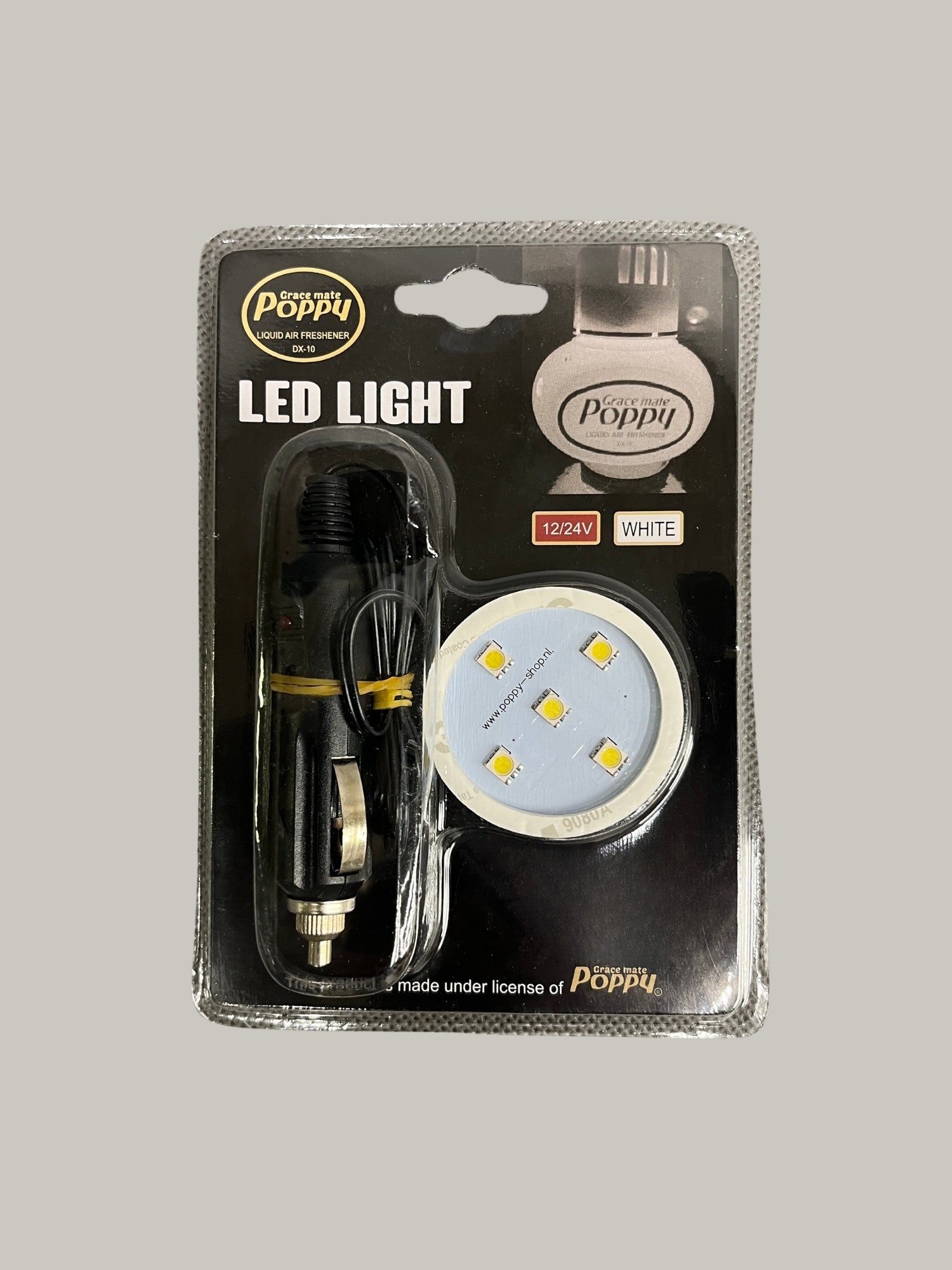 POPPY - LED verlichting 12/24V Sigarettenaansteker